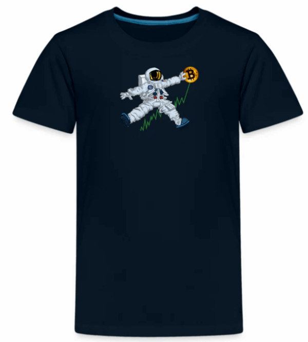 T-SHIRT ÉTIQUETTE BITCOIN